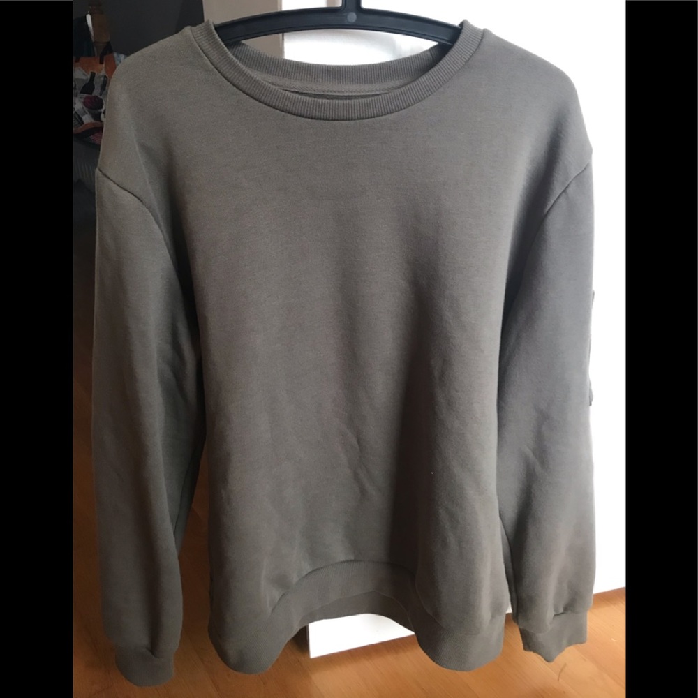 Men’s XL Army Green Crew Neck Sweater